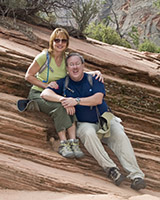 Debbie and Steve at Scout Outlook